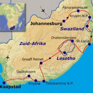 Afbeelding voor Sawadee - Zuid-Afrika & Lesotho