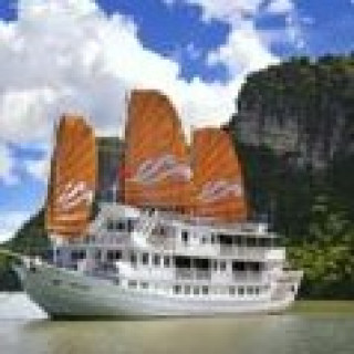 Afbeelding voor Booking.com - Slapen op een boot in Halong Bay