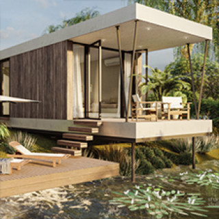 Afbeelding voor Resort de Parel - Waterlodge met sauna