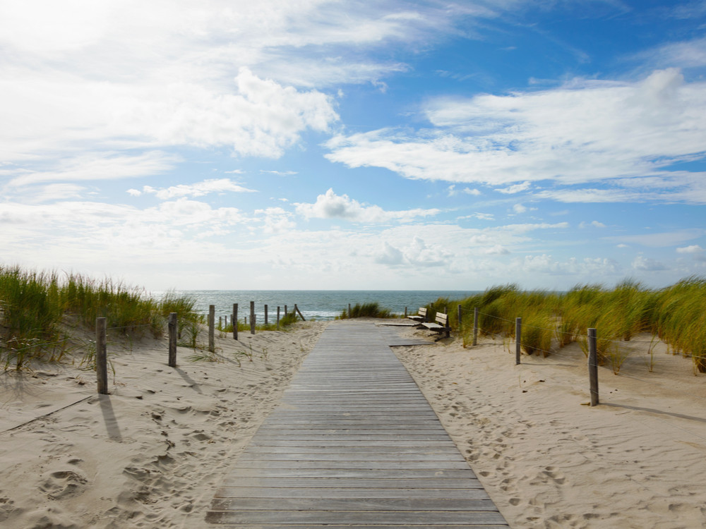 Wandelen langs de kust van Noord-Holland