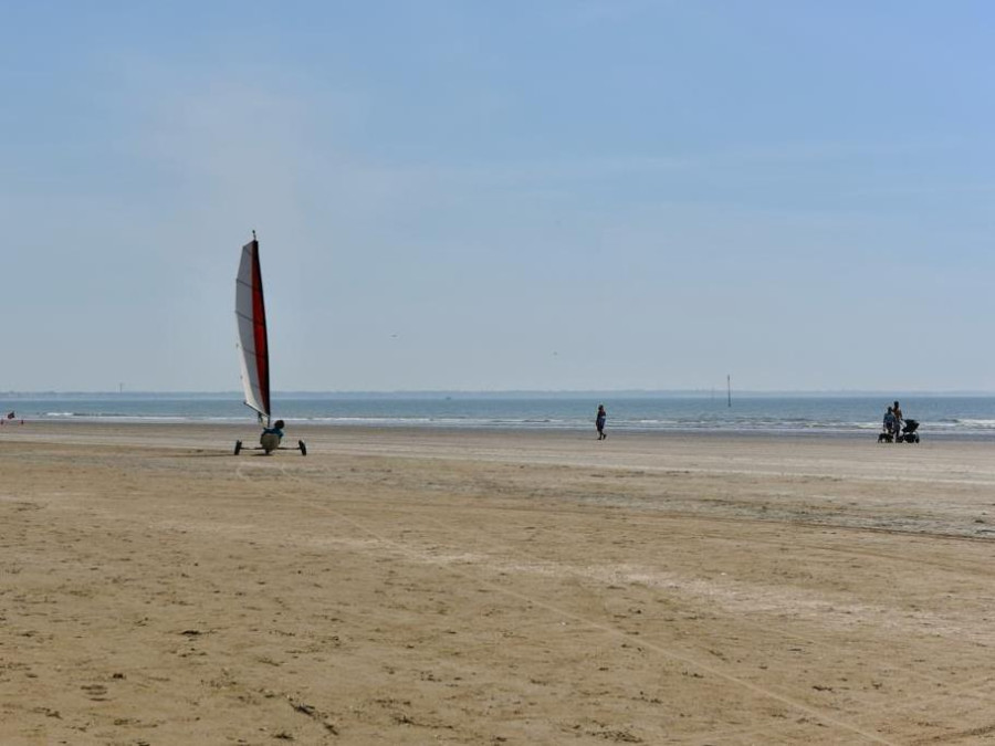 Strandzeilen in Frankrijk