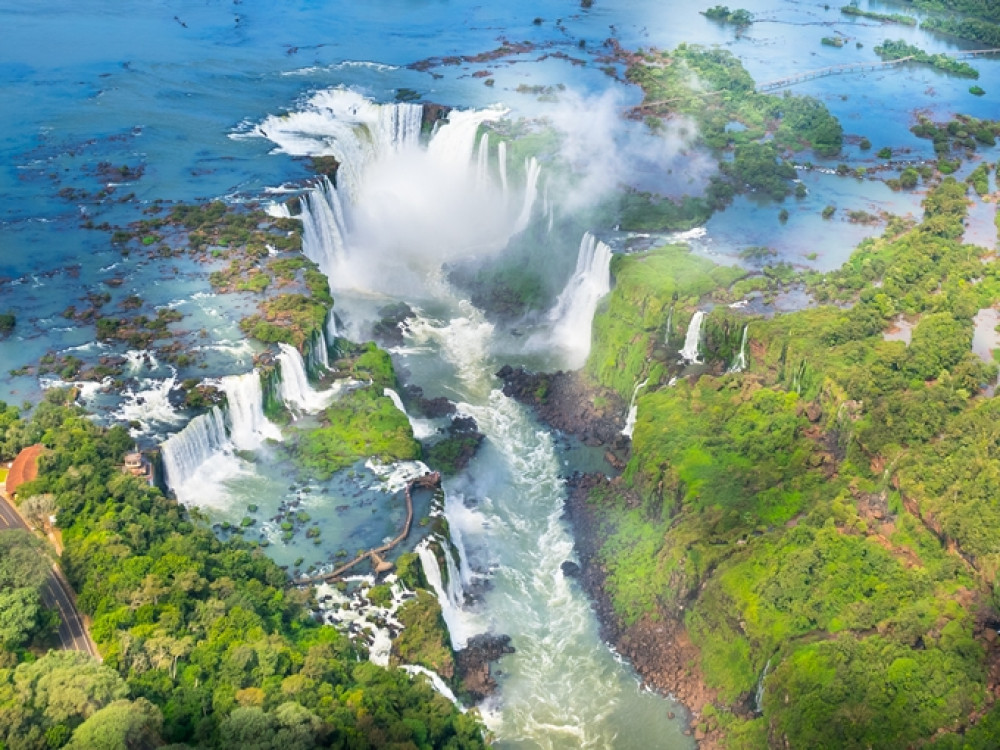 Iguazu vanuit de lucht