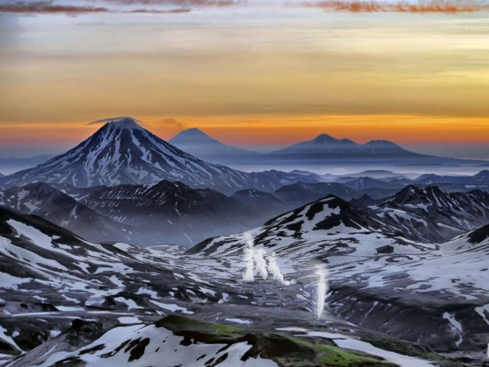 Kamtsjatka vulkanen