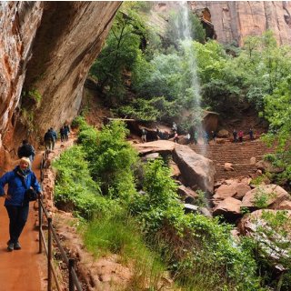 Afbeelding voor Wandelen in Zion Nationaal Park