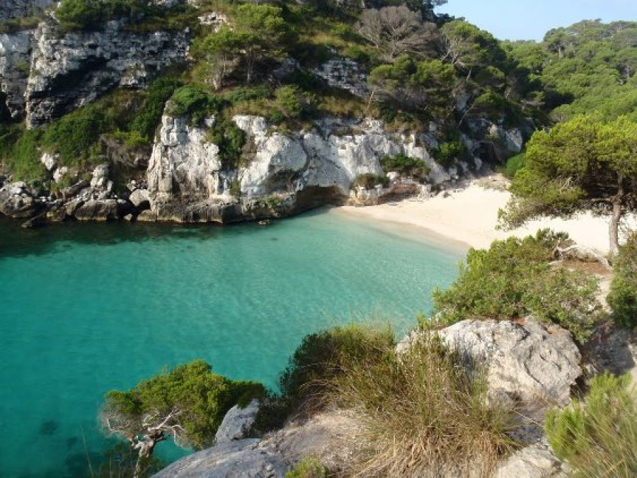 Menorca eiland in de Balearen