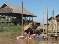 Houten huizen