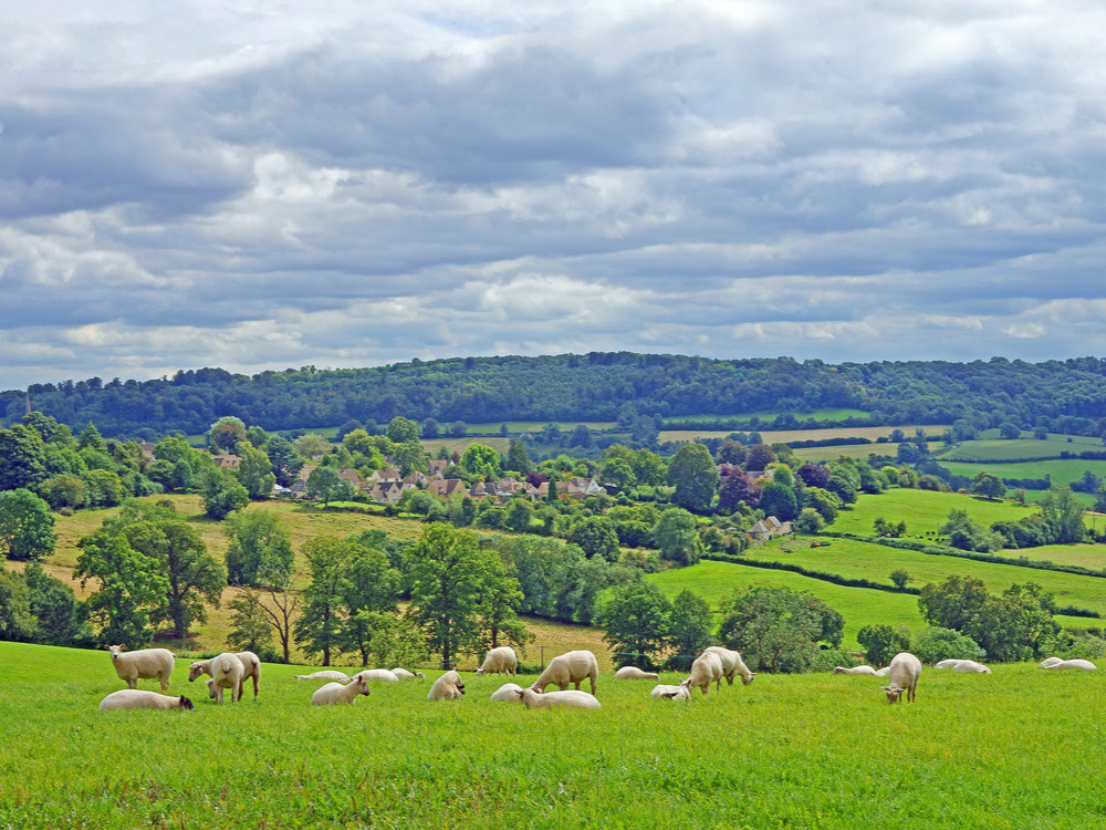 Cotswolds landschap