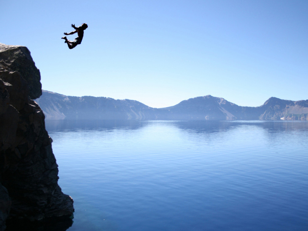 Crater lake