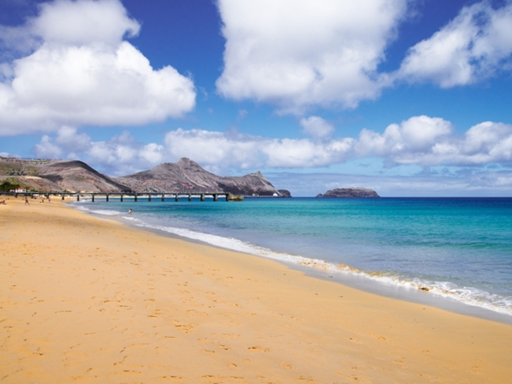 Porto Santo strand