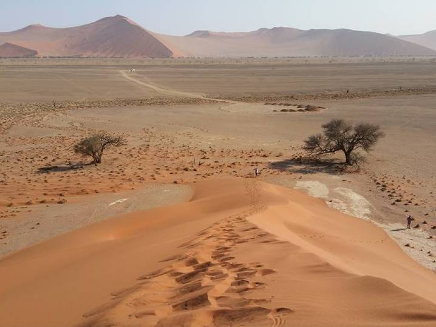 Duin beklimmen Sossusvlei