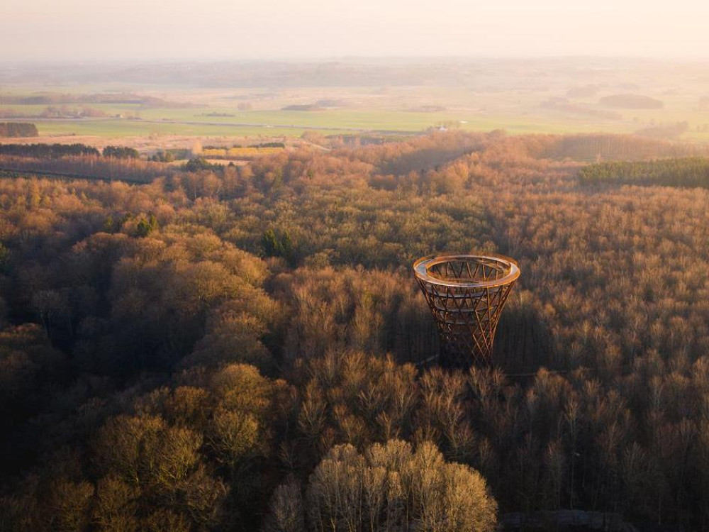 Skovtarnet toren in Seeland