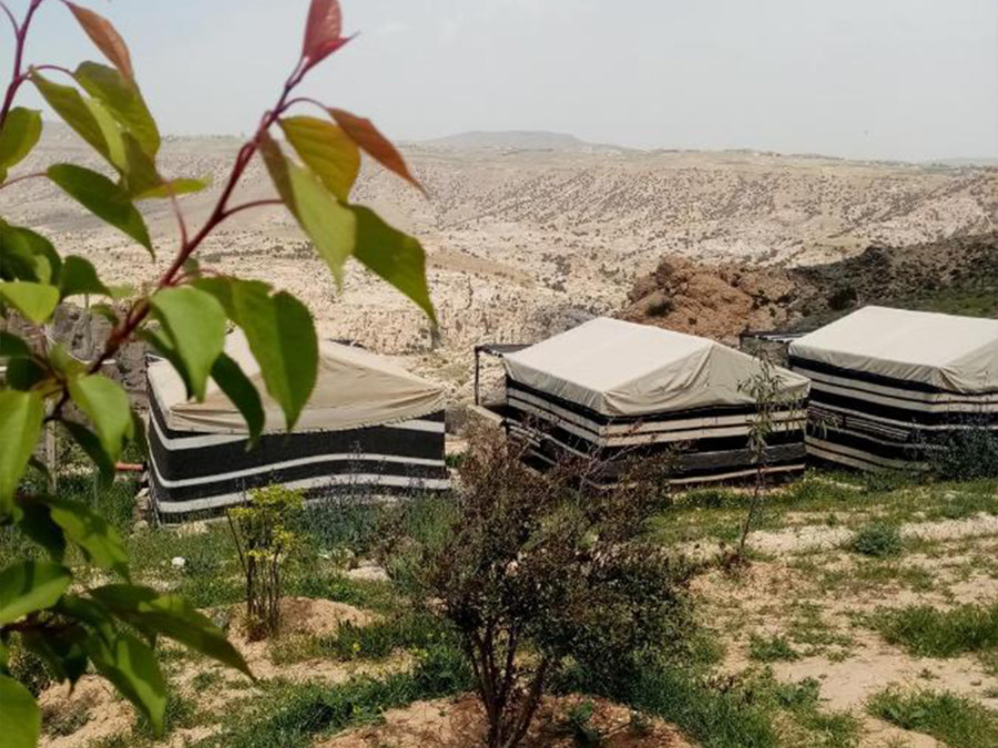 Bijzonder overnachten in Dana natuurpark