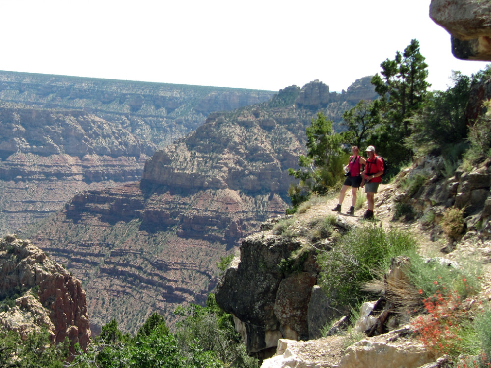 Wandelen in de Grand canyon