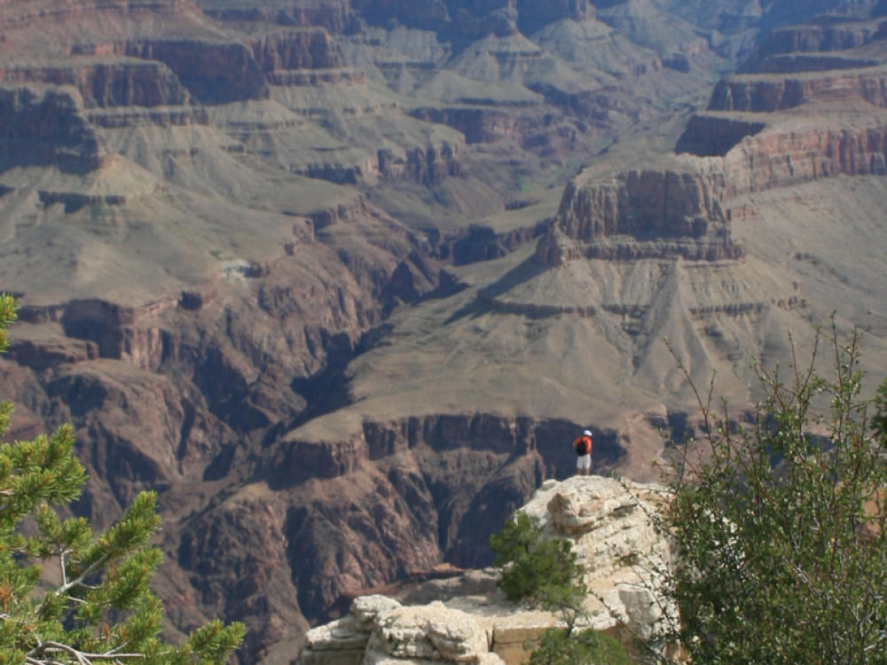 Wandelen in de Grand canyon