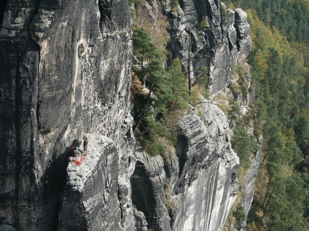 Bergbeklimmen Saksen