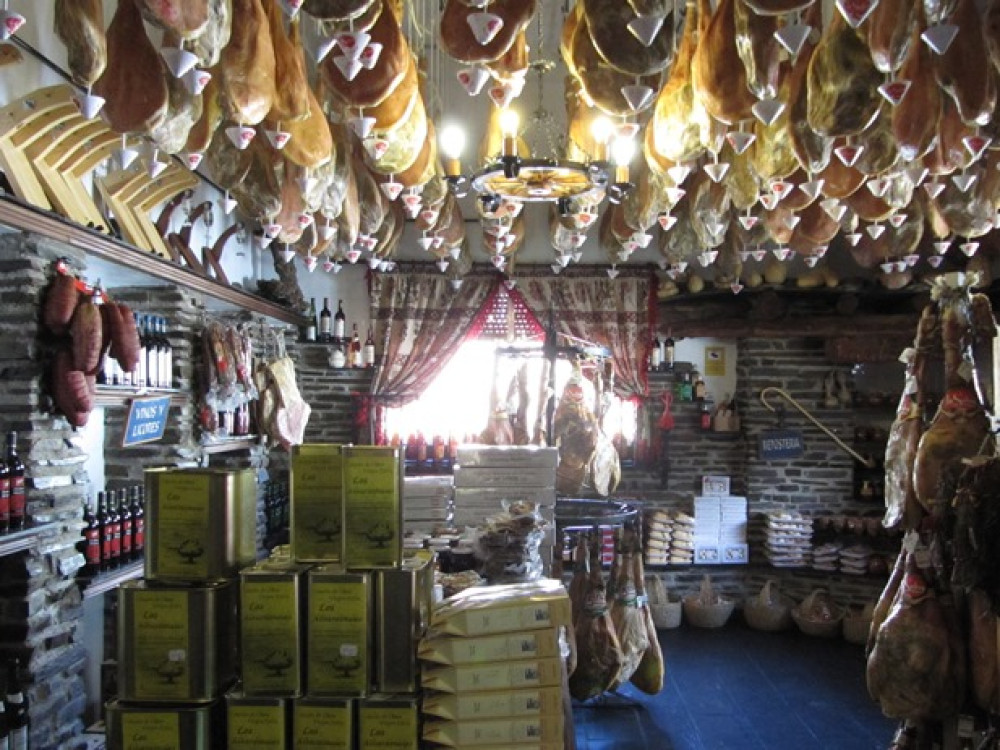 Jamon in Andalusië