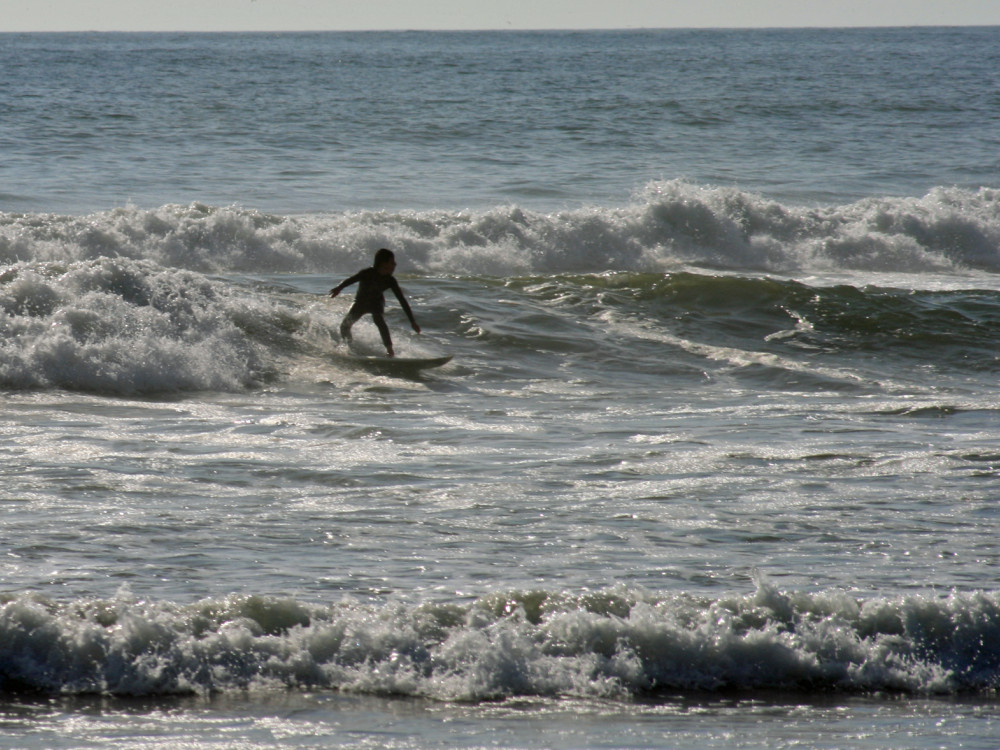 Surfen aan de noord Chileense kust
