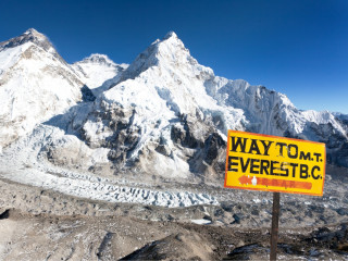 Afbeelding voor Mount Everest beklimmen