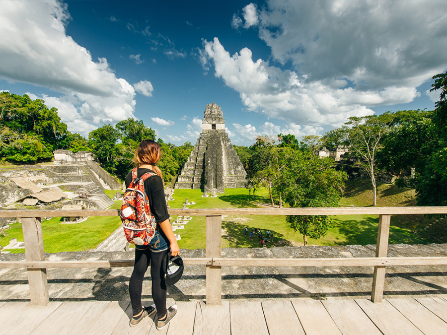 Tikal bezoeken Tikal bezoeken