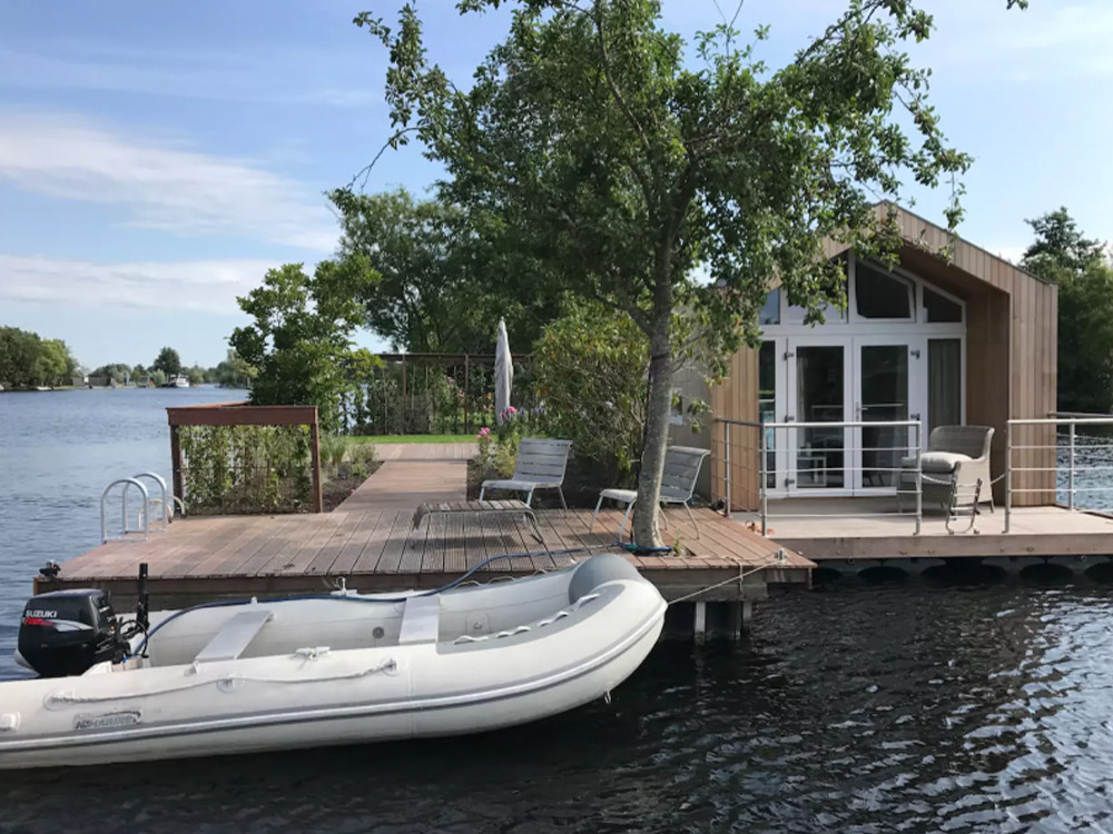 Tiny house aan het water