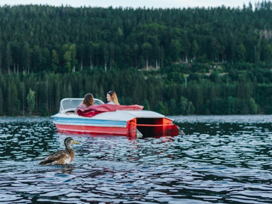 Varen op de Titisee