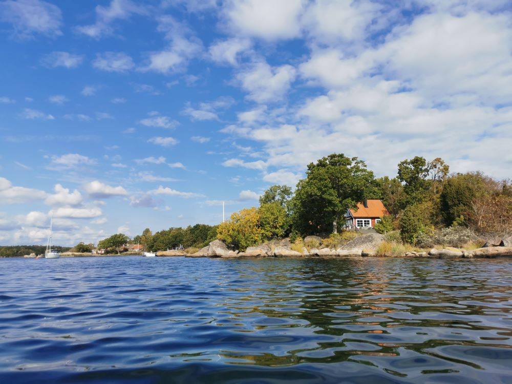 Kajakken langs de kust