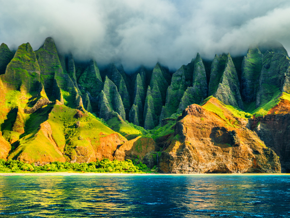 Na Pali kust Kauai