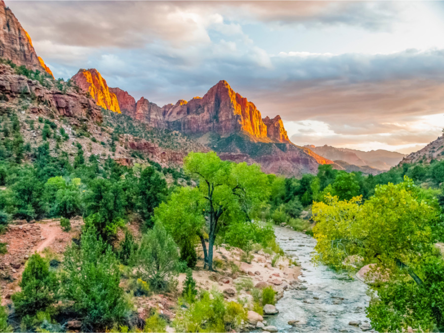 Zion canyon