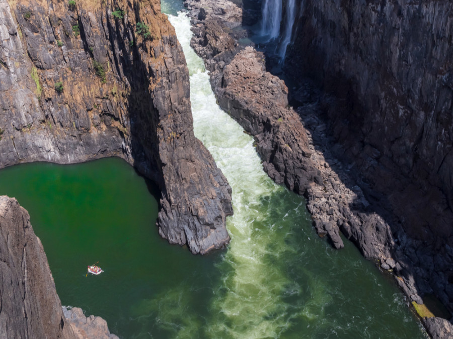 Doen bij de Victoria Falls