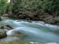 Sterke stroming in de kloof