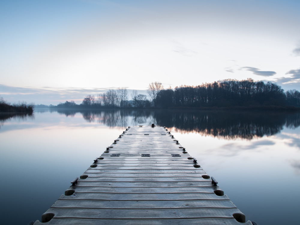 Schulensmeer bij zonsopkomst