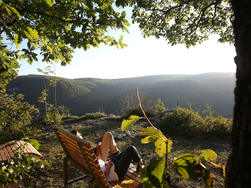 Wandelen bij Bad Urach