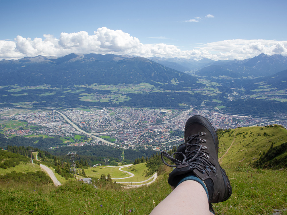 Wandelen bij Innsbruck