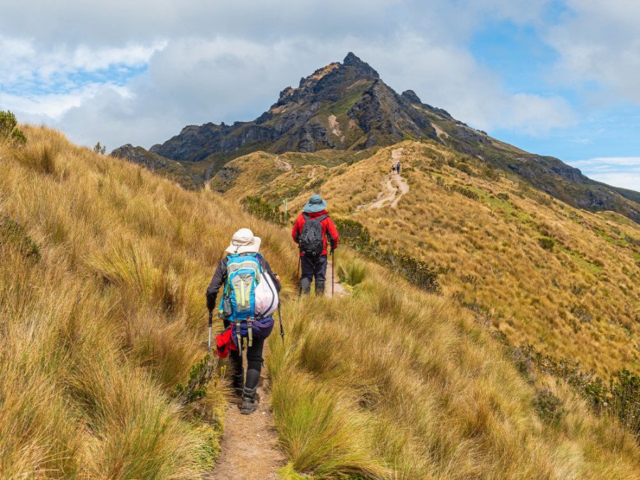 Wandelen bij Quito