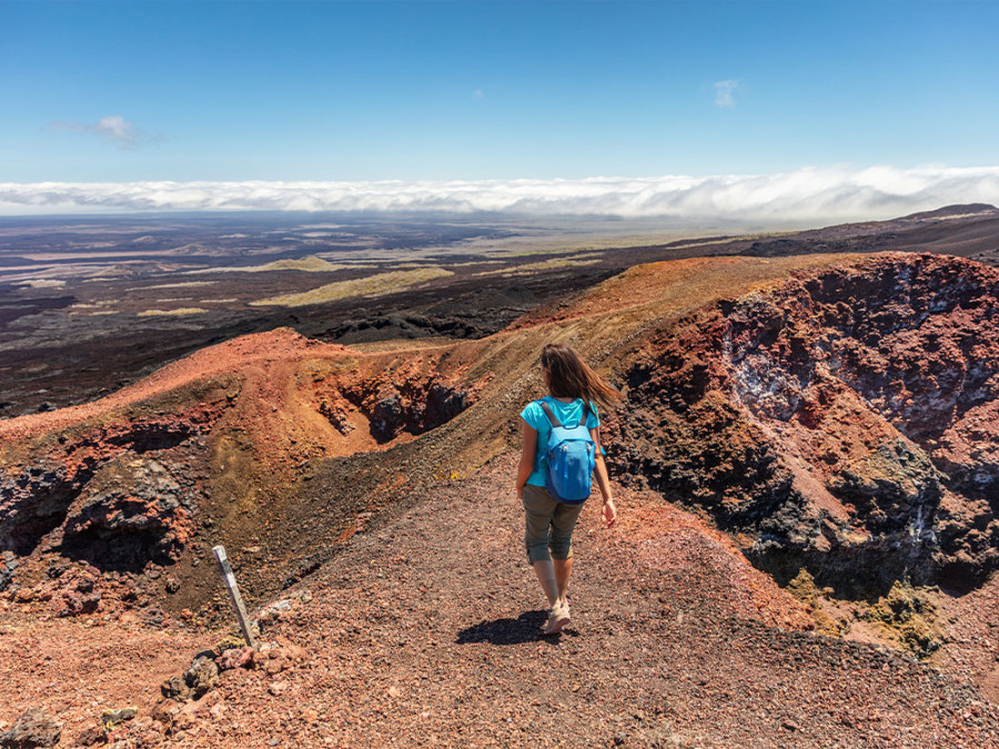 Wandelen op de Galapagos eilanden