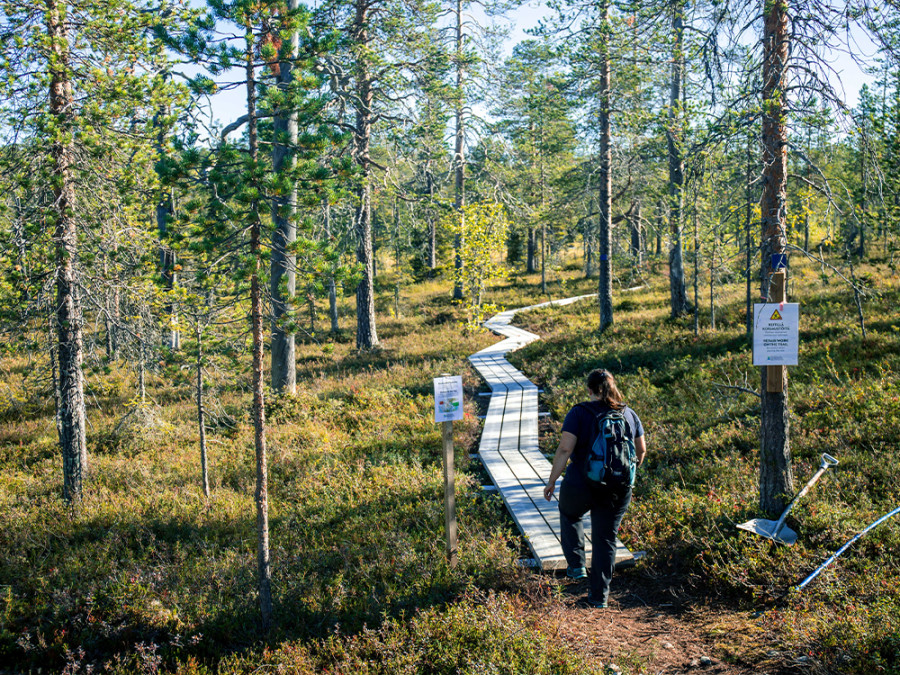 Wandelen in Salla