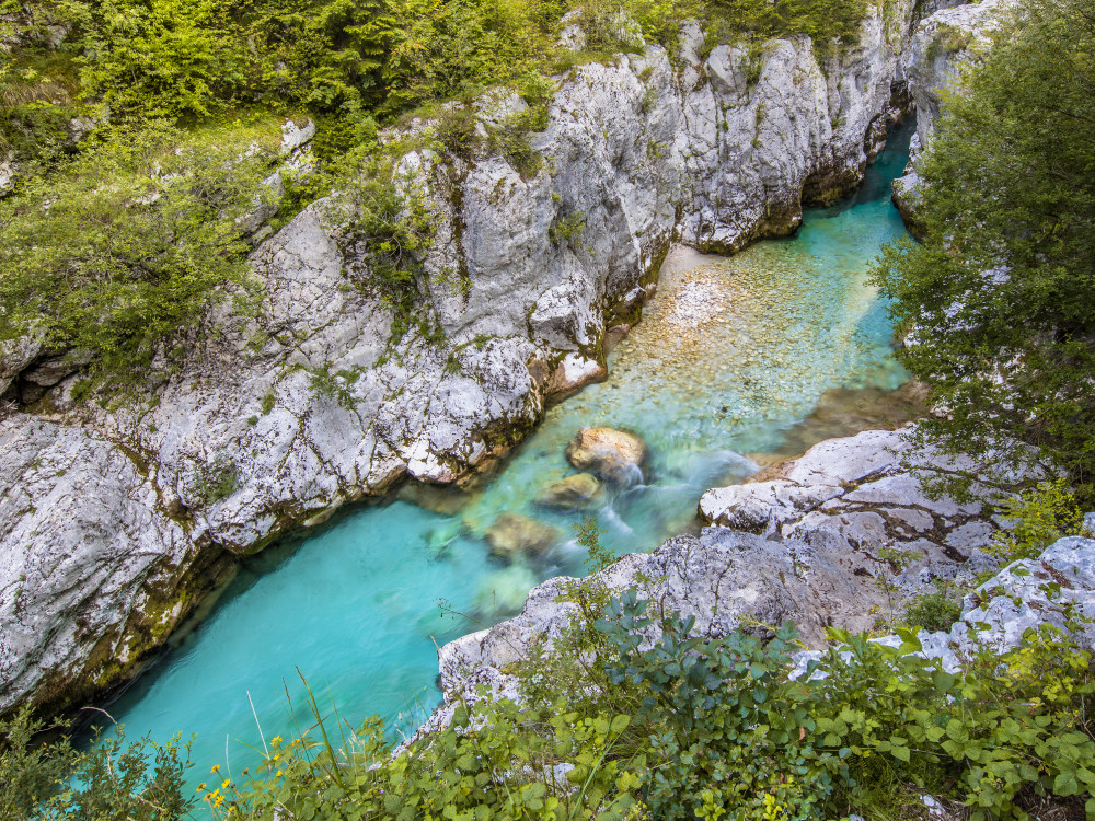 Wandelen Soca rivier