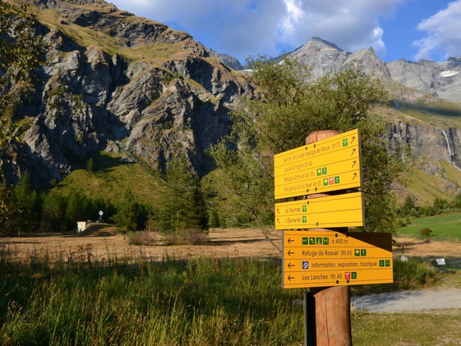 Wandelroutes in Peisey-Vallandry