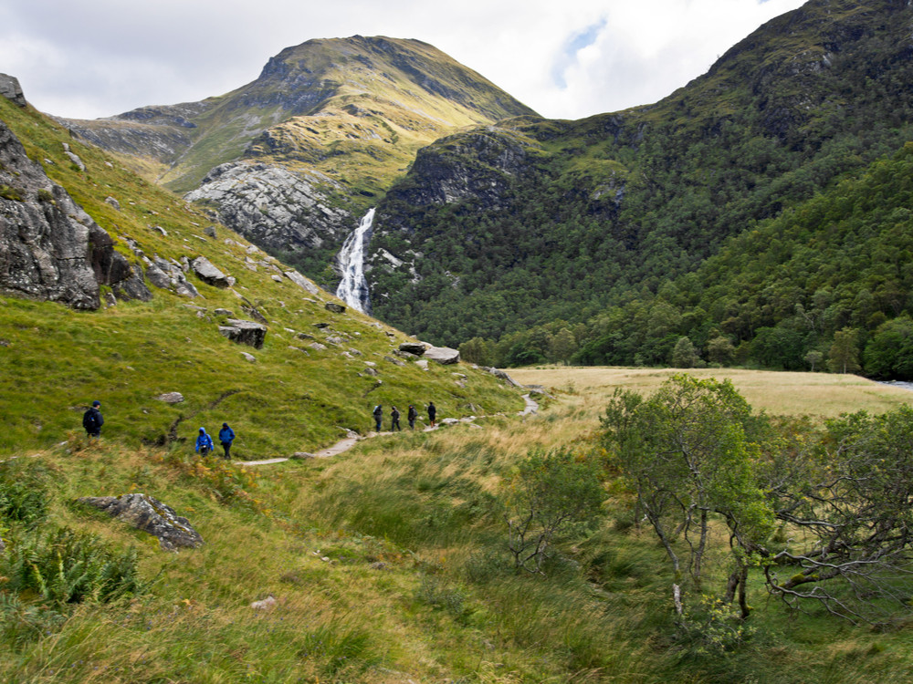 Steall falls