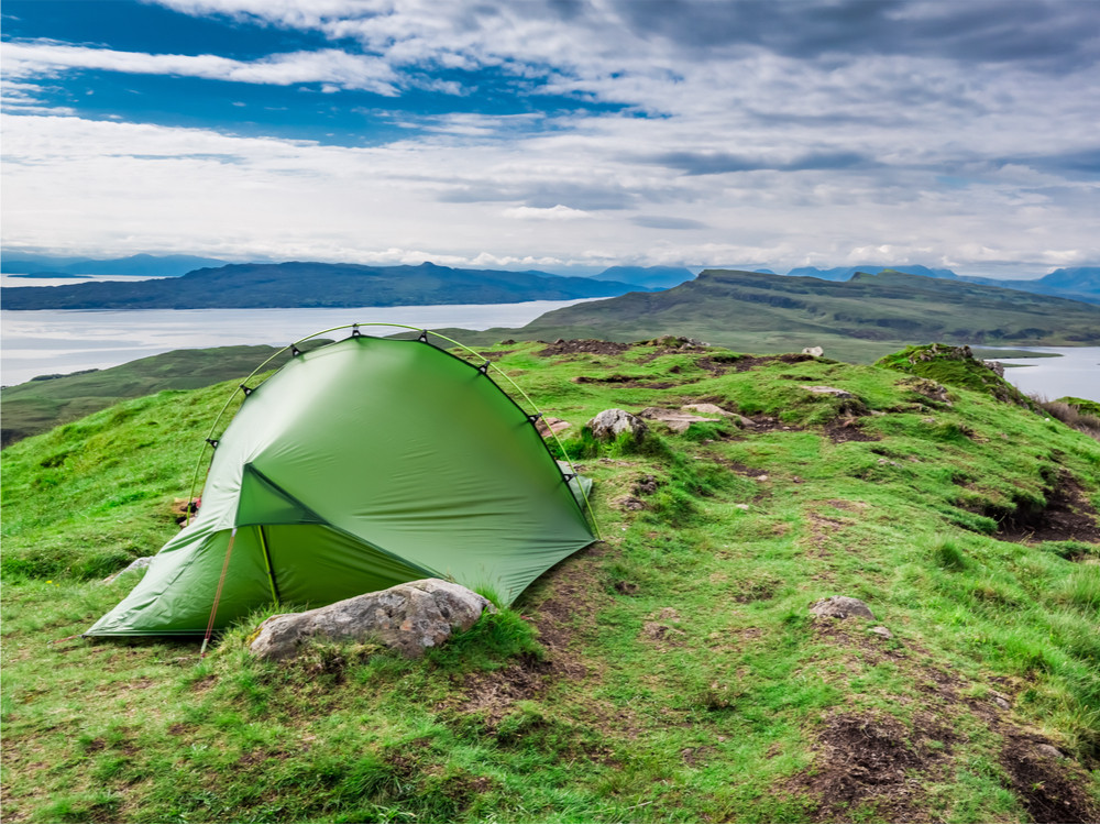 Wildkamperen in Schotland