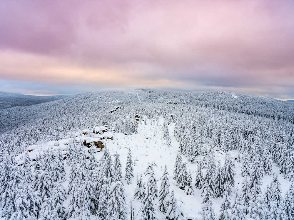 Winter IJzergebergte