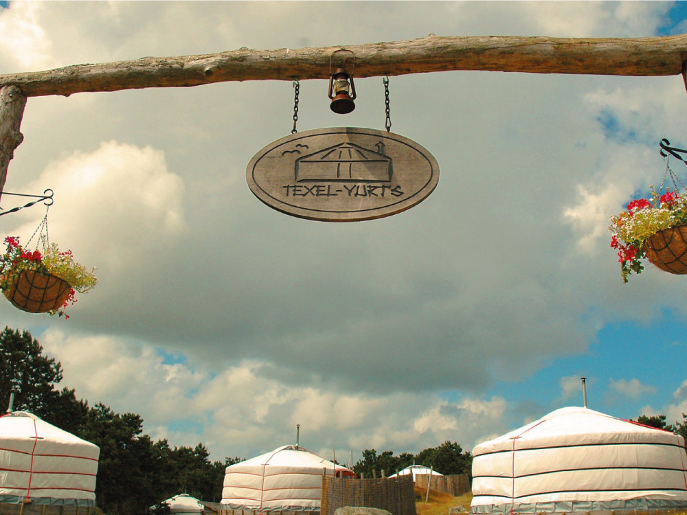 Overnacht in een yurt