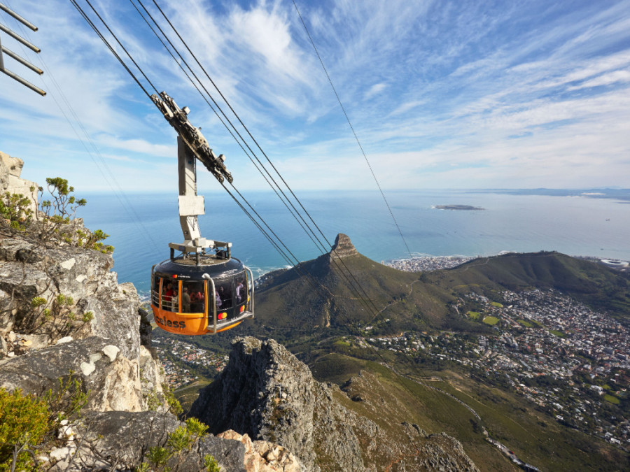 Kabelbaan naar de Tafelberg