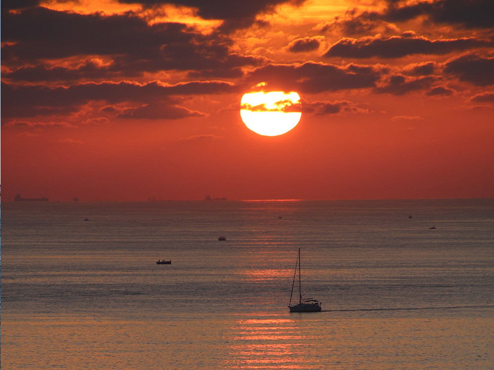 Zonsondergang op Malta